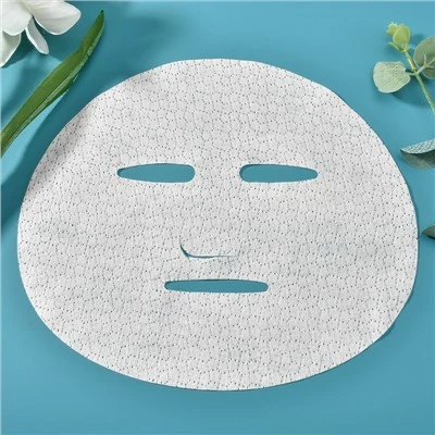 Maschera facciale in tessuto non tessuto biodegradabile